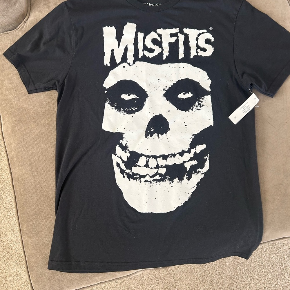 Misfits Black Graphic T-Shirt